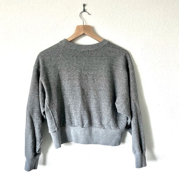 *RARE* 23 HOURS VINGT-TROIS ARRONDISSEMENT Grey Crewneck Sweatshirt – Women’s S - Picture 2 of 7